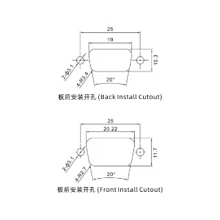 5W1母短體焊線(xiàn)/配螺絲螺母/大電流10A